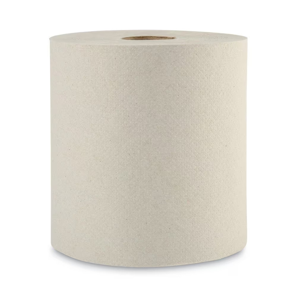 6 Rolls Recycled Commercial Washroom 1-ply 8"x800ft
