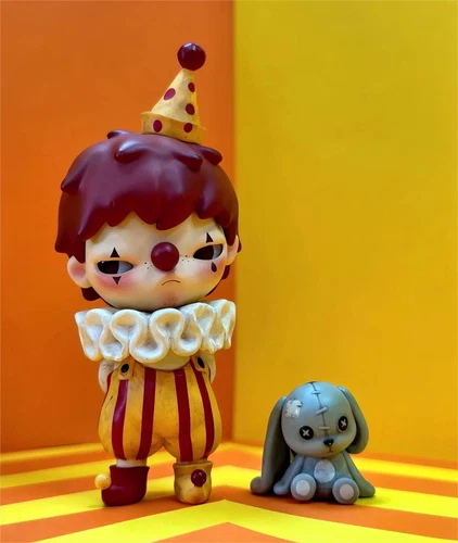 POPMART Urban Park Gather Series Confirmed Blind Box Figure Hirono Sad Clown Hot - Picture 2 of 5