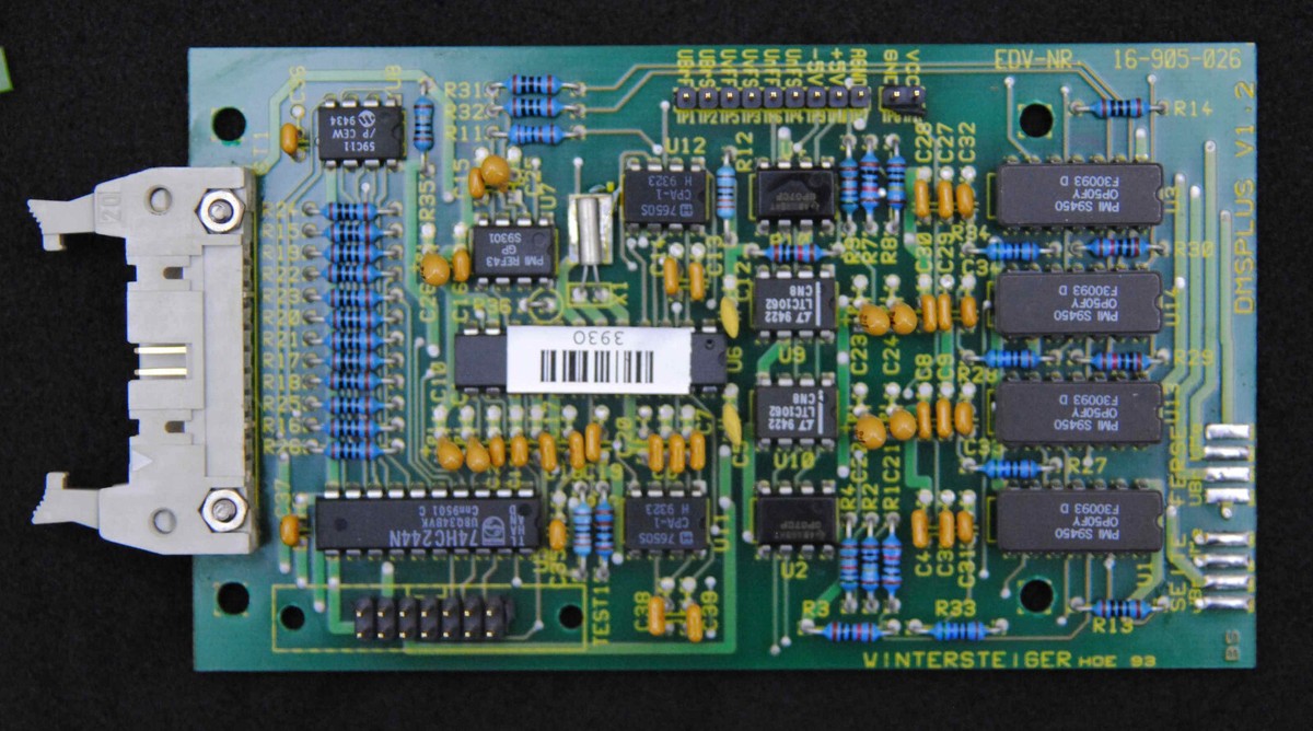 Carte électronique PCB DMS V1.2 - Capteur SKITRONIC PLUS Pour Machine WINTERSTEIGER