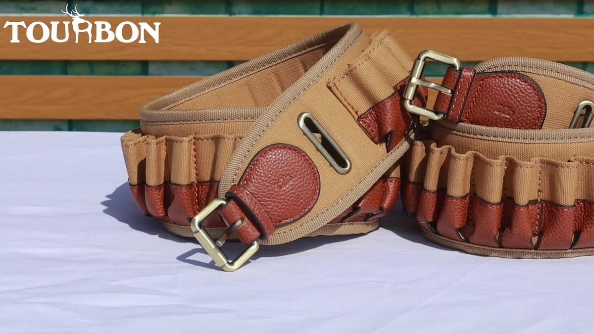 Cintura Portacartucce Per Fucile – Nylon, 27 Colpi, Cinghia Regolabile Per Caccia E Airsoft