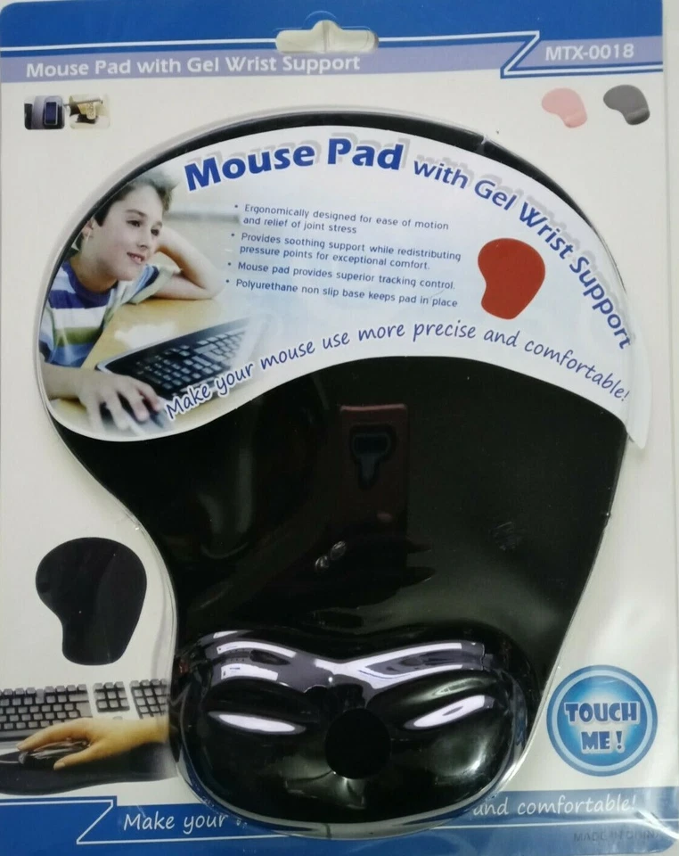 Ergonomic Mouse Pad with Wrist Support, Gaming Mouse Mat with Gel Wrist Rest, Ea - Image 4 of 4