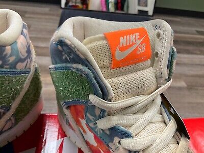 NIKE SB DUNK HIGH PRO QS HAWAII CZ2232-300 SIZE 9 UK8 EUR42 NIKE SB DUNK HIGH PRO QS HAWAII CZ2232-300 SIZE 9 UK8 EUR42