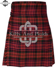 Macdonald Tartan Scottish 8 Yard Traditional Highlander Kilt for Men