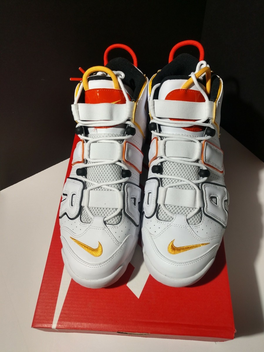 Nike Air More Uptempo White University Gold Raygun DD9223-100