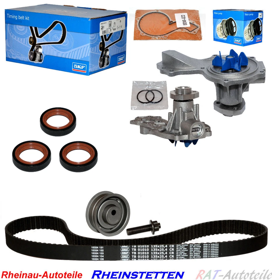 Courroie crantée + spannroll + WAPU SK VW GOLF I 2 JETTA 2 PASSAT TRANSPORTER T3 - Photo 1/4