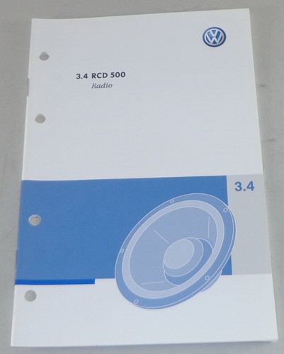 Betriebsanleitung VW Radio RCD 500 verbaut in Polo Golf Passat uvw. von 09/2005