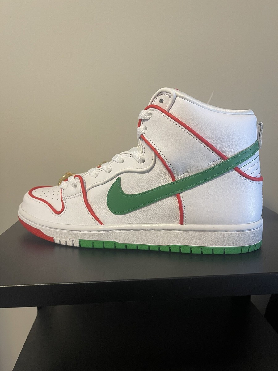 Nike SB Dunk High P ROD Paul Rodriguez “Mexico”CT6680-100 Nike SB Dunk High P ROD Paul Rodriguez “Mexico”CT6680-100