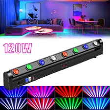 RGBW DMX Beam Moving Head Stage Lighting 8 LED DJ Disco Party Club Bar Lights