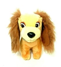 Vtg Disney Store Lady Plush Stuffed Animal 6" Lady  the Tramp Original Tag