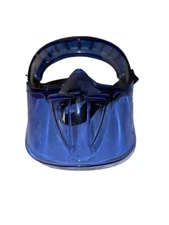 Lot Of 2 KLEENGUARD V90 FACE SHIELD GOGGLE, BLUE FRAME, CLEAR LENS ANTI FOG M6