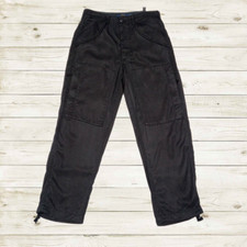 Women's Polo Ralph Lauren Pants Slacks Tencel/Lyocell Fabric Black Size W30 L29