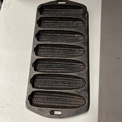 Vintage Cast Iron 27C Stick Corn Cob Cornbread Muffin Mold Pan No  Brand