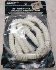 RadioShack 25FT Heavy-Duty Modular Handset Cord RJ9