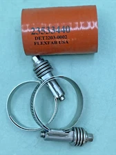 NEW FLEXFAB 23533440 COOLANT HOSE 2.75"ID X 3"L W/ (2) CONSTANT TORQUE CLAMPS