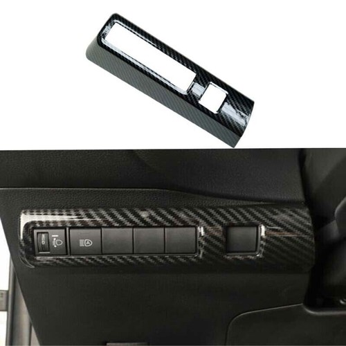 Headlight Switch Control Frame Carbon Fiber For Toyota Corolla Trim 2020-2023 - Picture 2 of 6
