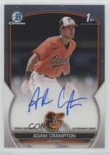 2023 Bowman Chrome Prospect Adam Crampton #CPA-CAN Auto 0hk3