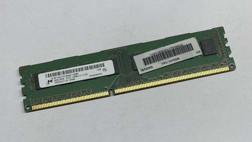4GB Micron Lenovo 03T6566 PC3-12800U 1600MHz DDR3 Non-ECC 2Rx8 Computerspeicher