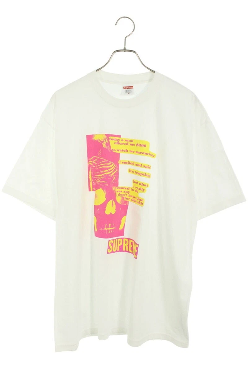T shirt suprême taille XL 25SS anatomie tee anatomie imprimé t shirt occasion OM10