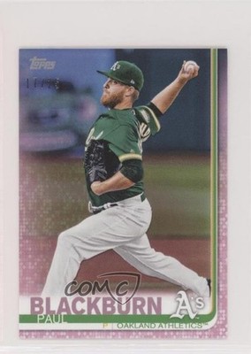 2019 Topps Mini Pink 17/25 Paul Blackburn #36 0x1