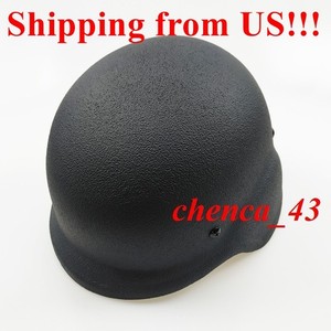 New in US!!! M88 NIJ IIIA Steel Tactical Helmet Black Outdoor Combat Helmet