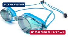 Anti Fog Racing Swimming Goggles with Quick Adjust Bungee Strap