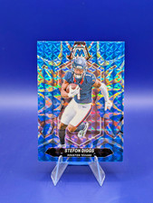 2024 Panini Mosaic - Stefon Diggs #87 Reactive Blue Mosaic Prizm