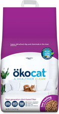 Less Mess Low Tracking Wood Clumping Cat Litter Mini- Pellets, Unscented, 21.5 P