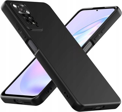 Black Back Case for Xiaomi Redmi Note 11 Pro 5G
