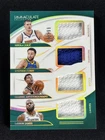 2023-24 Immaculate LeBron James/Stephen Curry/Jokic/Antetokounmpo Quad Patch /99