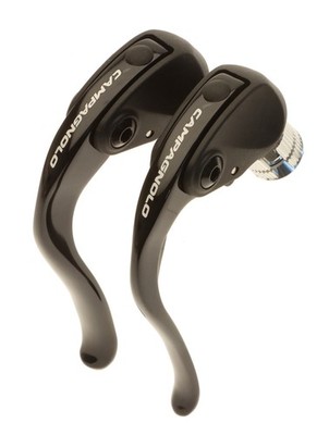 Campagnolo TT Bar End Brake Levers Alloy Pair BL12-CRCGA w/ Cables