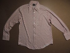 Vintage 70s JCPenney Towncraft Tapered Penn Prest Shirt Mens Large 16-16.5