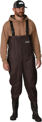 Men'S Rana II PVC Waterproof Fishing Bootfoot Chest Wader for Fishing, Felt