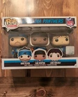 Funko Pop! NFL Carolina Panthers 3-Pack Cam Newton Greg Olsen Luke Kuechly Set
