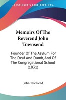John Townsend | Memoirs Of The Reverend John Townsend | Taschenbuch | Englisch