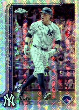 2025 Topps Chrome Logofractor Edition #139 Ben Rice