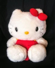 Hello kitty Plush Toy All size about 30cm x 27cm Made in 1997 Anime Character