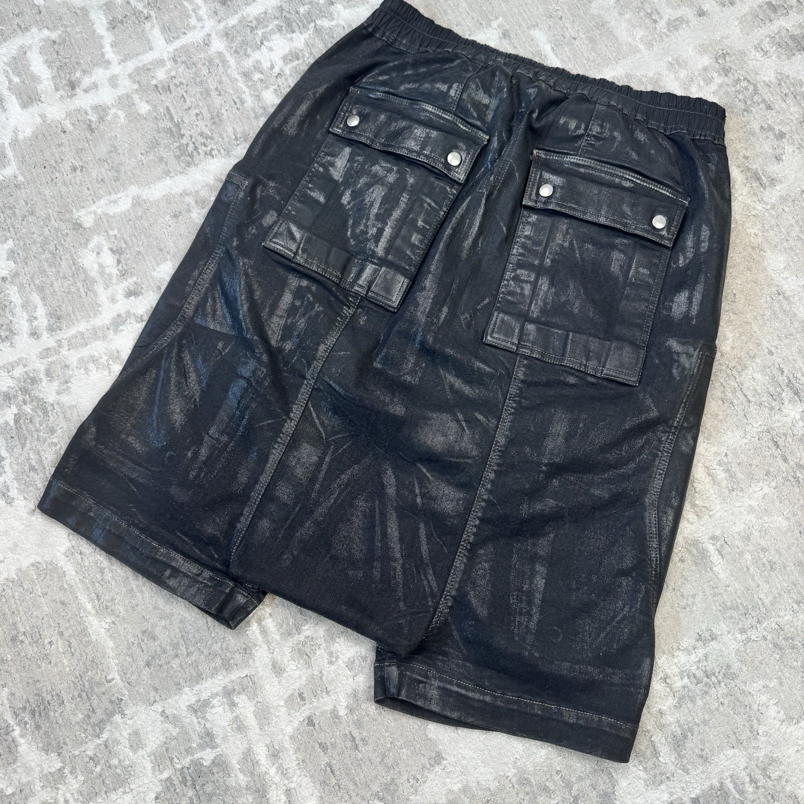 Rick Owens DRKSHDW Bauhaus Zipper Cargo Shorts image 10