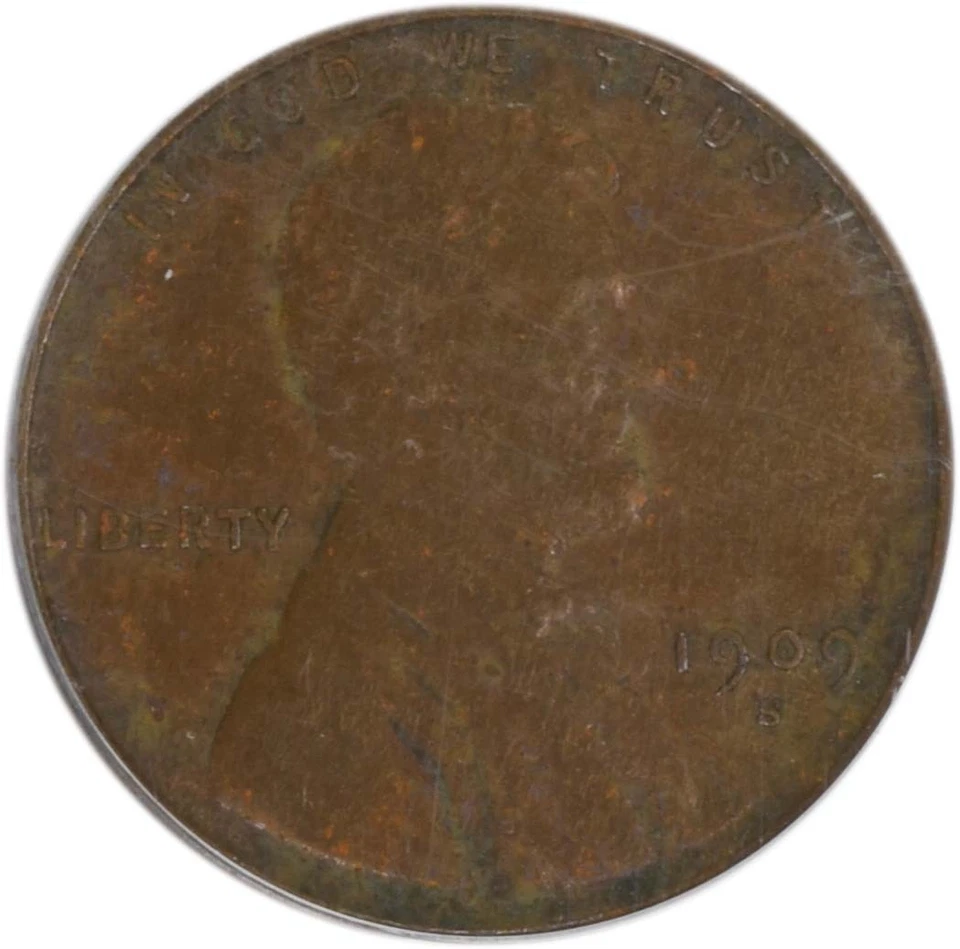 1909-S VDB Lincoln Cent AU50 PCGS - Image 3 of 4