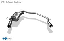  Edelstahl Duplex Racinganlage ab Kat Opel Vectra B je 90mm rund