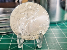2024 American Eagle 1oz Silver BU Coin 87.08 per troy oz