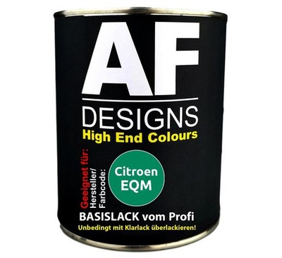 1L Autolack für Citroen EQM Screg Vert  Autolack Spritzfertig