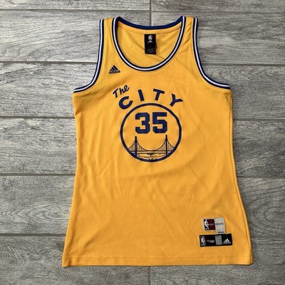 Golden State Warriors Kevin Durant #35 Jersey Adidas NBA4Her Women's Size M