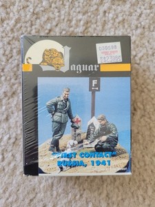 OOP JAGUAR MODELS FIRST CONTACT RUSSIA 1941 1/35 RESIN KIT #63055 Rare 