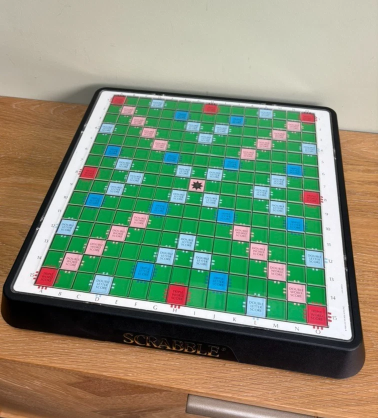 Scrabble Prestige Edition - 100% Complete With Turntable & Working Timer | Boxed - Image 3 of 4