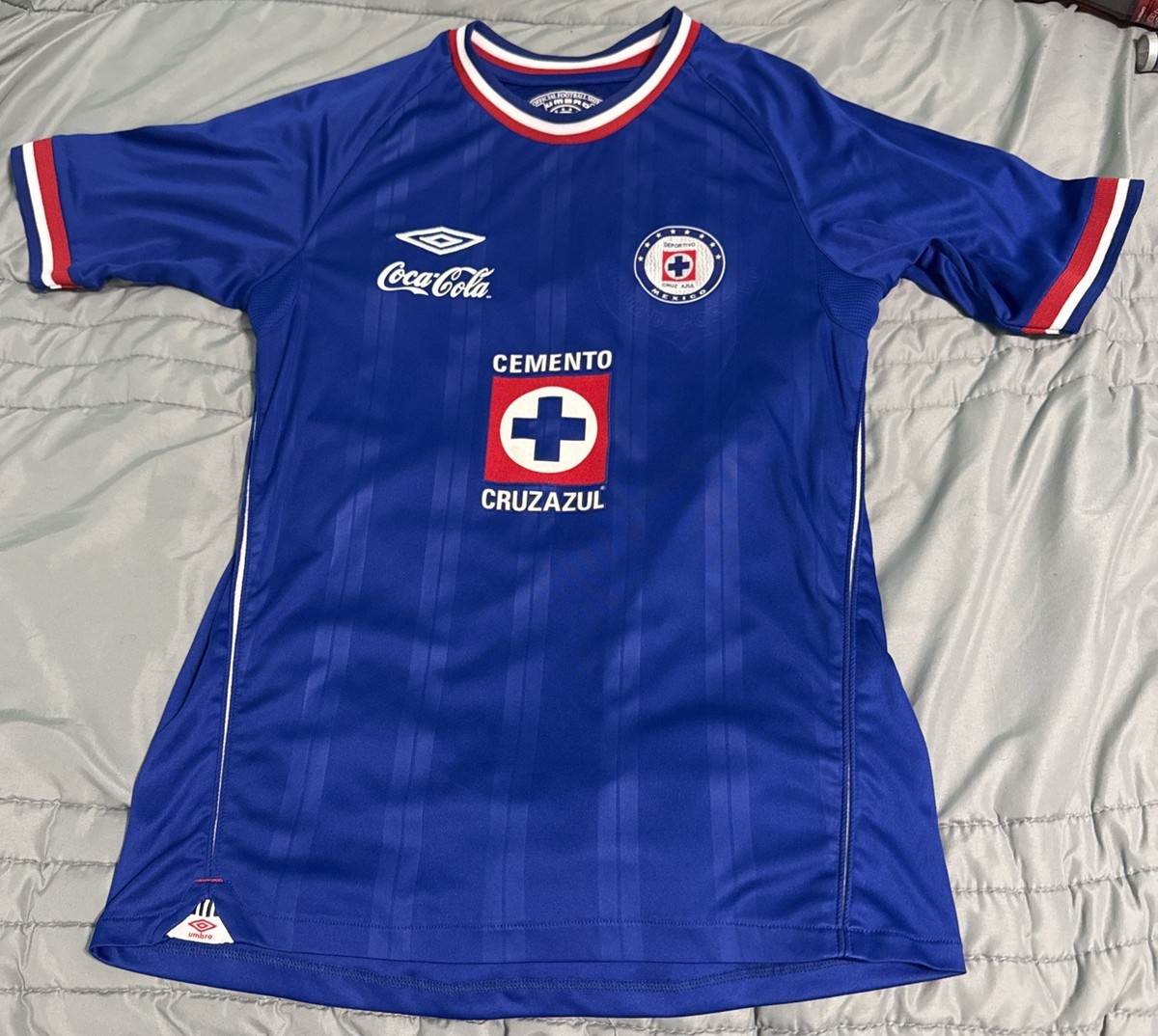 Mens Soccer Cruz Azul Umbro Blue Home Jersey 2010 EUC Sz M Rare | eBay