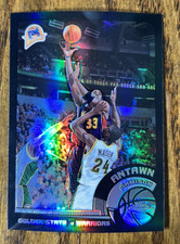 /99 2002-03 Topps Chrome Black Refractor #98 Antawn Jamison
