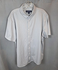 Mizzen Main Shirt Men's XL Trim Halyard Geo Twill Print Short Sleeve