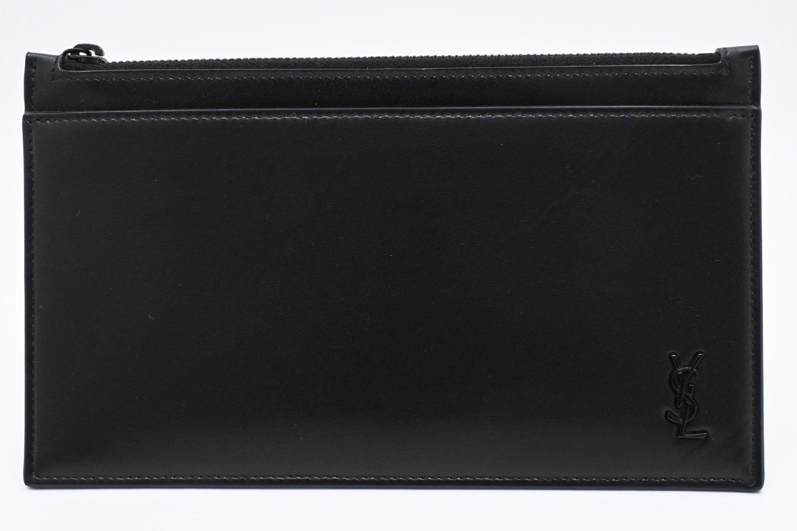 Authentic Saint Laurent Tiny Monogram Bill Pouch … - image 2
