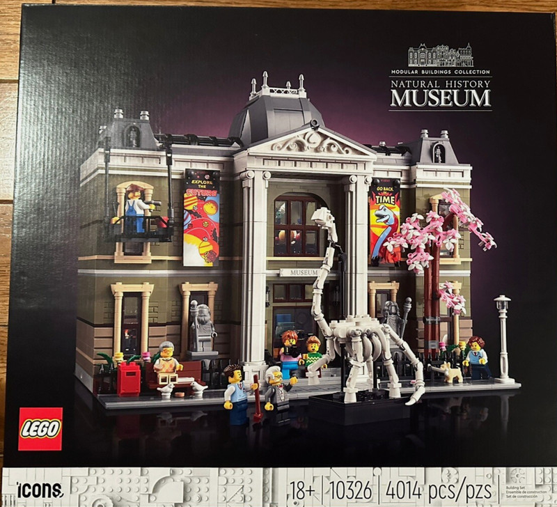 LEGO Natural History Museum 10326 – Modular Building for Adults NEW
