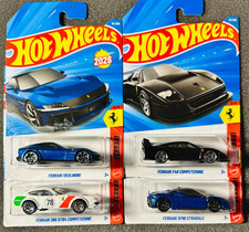 Lot of 4 - Hot Wheels 2026 - FERRARI - 12Cilindri - F40 - SF90 - GTB4 - Int'L